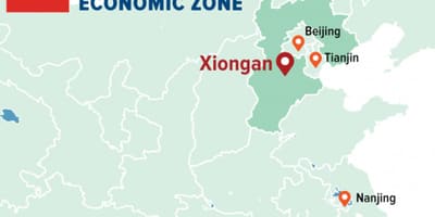 რუკა Shenzhen, განსაკუთრებული ეკონომიკური ზონა